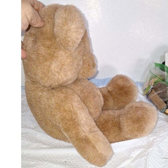 A Vintage Russ Teddy So Soft Brown Bear Plush Stuffed Animal Collectible As-Is - Picture 9 of 10